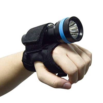 XTAR Taschenlampen-Zubehör, Handschlaufe, Klettverschluss-Design, verstellbare Handgelenkschlaufe zur Befestigung von Taschenlampen (Taschenlampen-Handgelenk-Holster) von Xtar