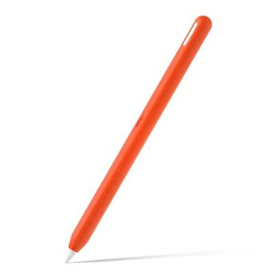 YAOGUI Rundum-Etui für Bleistift 2. Protektoren, sichere Passform, rutschfester Griff, lange Haltbarkeit, Schweißresistenz, leichtes Federmäppchen, Orange von YAOGUI