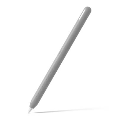 YAOGUI Rundum-Etui für Bleistift 2. Protektoren, sichere Passform, rutschfester Griff, lange Haltbarkeit, Schweißresistenz, leichtes Federmäppchen, grau von YAOGUI