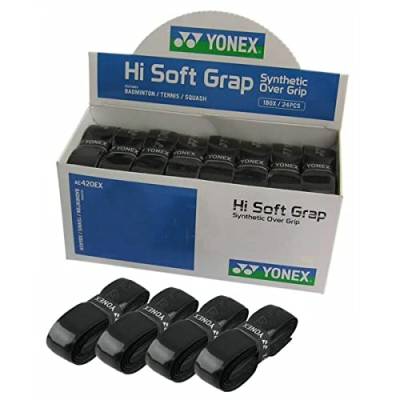 YONEX Hi-Soft GRAP Over Grip 24 Box (Black) von YONEX