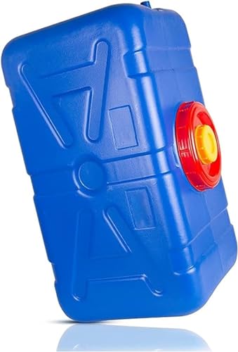 YXCUIDP Speicher-Wasserbehälter Verdickter Tragbarer Haushalts-Wasserspeicher Wassertank mit Wasserhahn for Camping, Wandern, Klettern, Reisen, Outdoor-Aktivitäten (Color : Blue, Size : 50L) von YXCUIDP