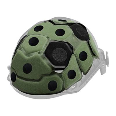 Yzpacc Airsoft Helm Polsterung Helmpolster Helm Pads Set, Vierte Generation GRÜN von Yzpacc