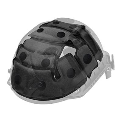 Yzpacc Airsoft Helm Polsterung Helmpolster Helm Pads Set, Zweite Generation Schwarz von Yzpacc