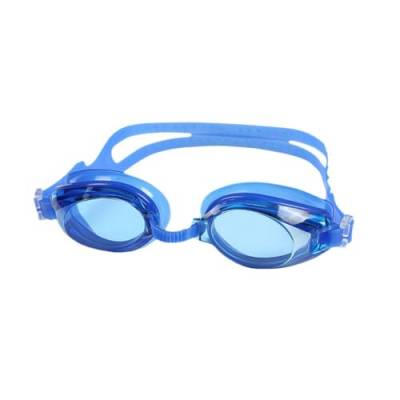 ZOUBAOQ Schwimmbrille aus Silikon, wasserdicht, verstellbar, professionelle Nebelbrille für Erwachsene, T3S6 von ZOUBAOQ