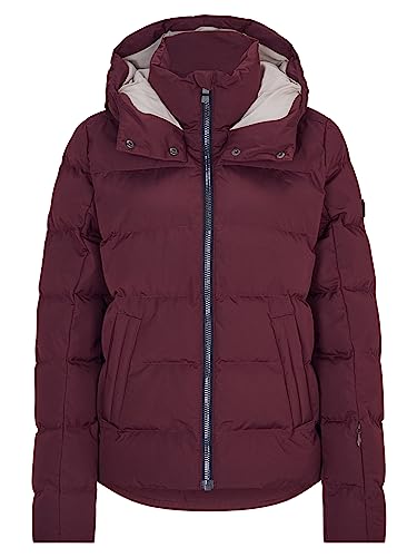 Ziener Damen TUSJA Ski-Jacke/Winter-Jacke | warm, atmungsaktiv, wasserdicht, velvet red, 34 von Ziener