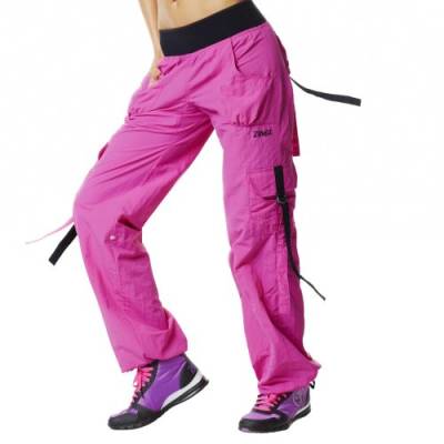 Zumba Fitness Damen Cargo Pants Ultimate Orbit, Berry, L, Z1B00131 von Zumba Fitness