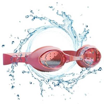acime Kinder-Wasserbrille, Schwimmbrille für Kinder - Hochauflösende Silikon-Schwimmbrille für Kinder | Bequeme, niedliche Tauchausrüstung, elastische, rutschfeste Wasserbrille für Kinder, Jungen und von acime