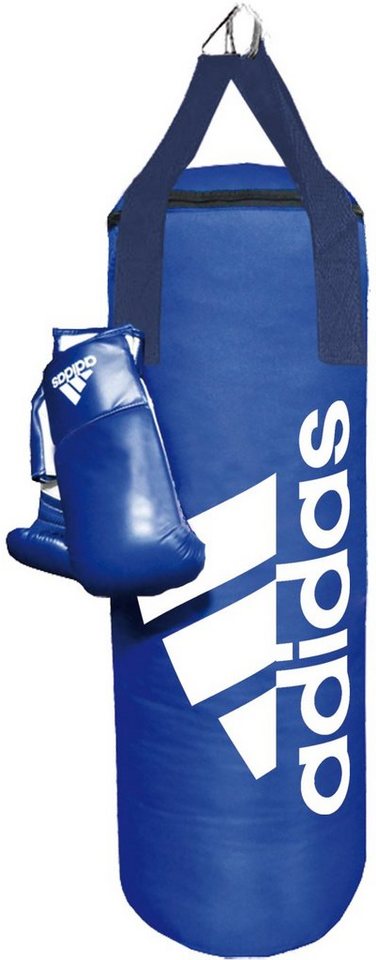 adidas Performance Boxsack Blue Corner Boxing Kit (Set, 2-tlg., mit Boxhandschuhen) von adidas Performance