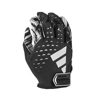 adidas Adizero 13 Fußball Receiver Handschuhe, Schwarz/Weiß, Größe 2XL von adidas