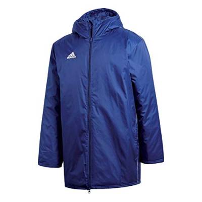 adidas Herren Core 18 Stadium Jacke, Dark Blue/White, M von adidas