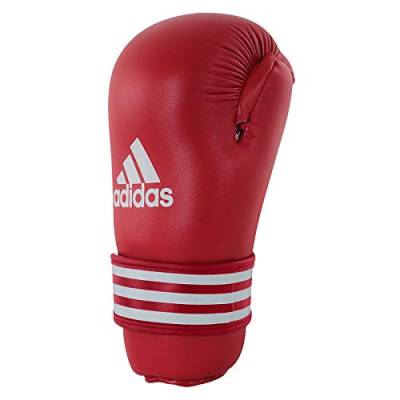 adidas Unisex – Erwachsene Semi Contact Gloves Handschützer, rot, XS von adidas