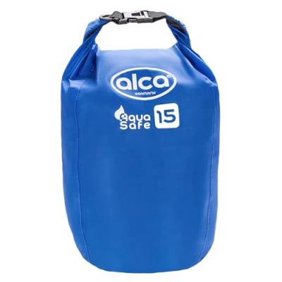 alca® Dry Bag wasserdichter Packsack - 15L Roll-Top Verschluss, wasserdichter Rucksack, Outdoor Tasche von alca