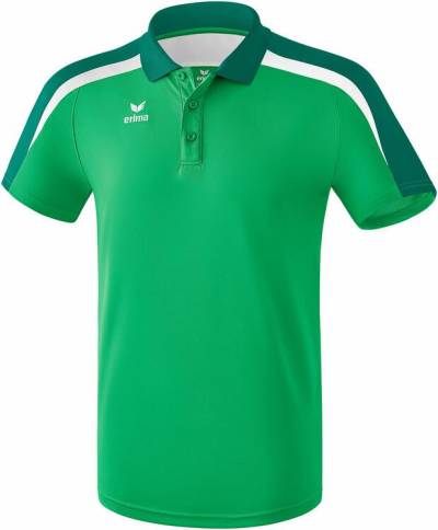 Erima Liga 2.0 Poloshirt smaragd/evergreen/wei? 1111823 Kinder Gr. 128