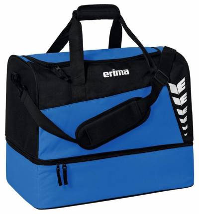 Erima SIX WINGS Sporttasche mit Bodenfach new royal/schwarz Gr??e: M