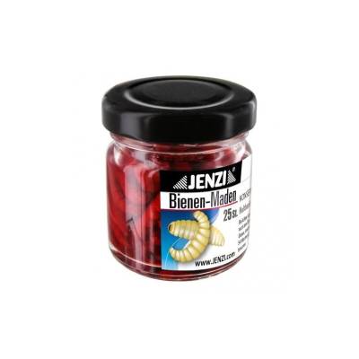 JENZI Bienenmaden im Konservenglas Rot 25Stk.