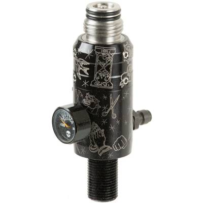 PowerHouse TKO "Longbody" Paintball HP Regulator (300Bar/4500PSI) TATTOO