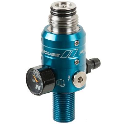 PowerHouse TKO TITANIUM Paintball HP Regulator (300Bar/4500PSI) BLUE