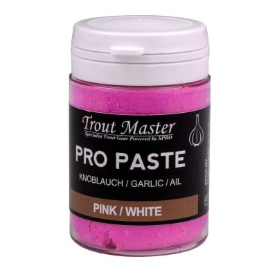 TROUTMASTER Pro Paste Garlic 60g Pink/White (60,67 € pro 1 kg)