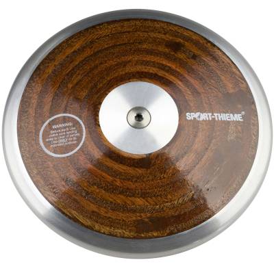 Sport-Thieme Wettkampfdiskus "Holz", 2 kg von Sport-Thieme