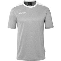 Kempa Emotion 27 Trainingsshirt Herren dark grau melange/weiß 3XL von kempa