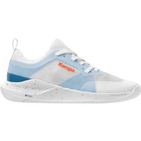 Kempa Kourtfly Handballschuhe Herren weiß/blau 44.5 von kempa