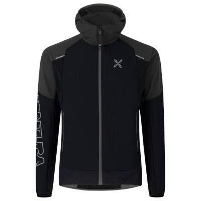 Montura - Wind Revolution Hoody Jacket - Softshelljacke Gr S schwarz von montura