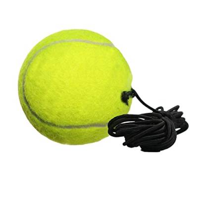 qiyifang Hochelastischer Tennisball, Tennis-Trainer, Rebound-Bälle, Tennis-Trainingswerkzeug, geeignet für Anfänger, Sportübungen, 2 Stück von qiyifang