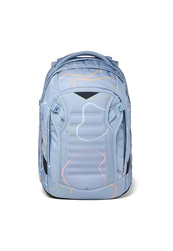 satch match Schulrucksack ergonomisch, erweiterbar auf 35 Liter, extra Fronttasche von satch