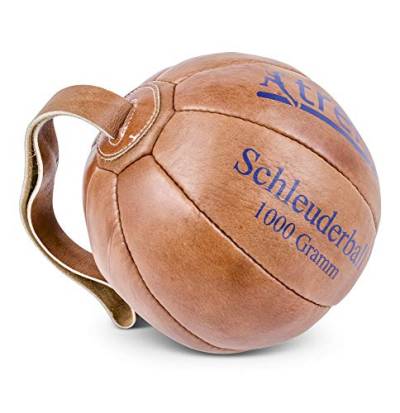 trenas Original Schleuderball aus Leder - 1,00 KG für das Deutsche Sportabzeichen von trenas