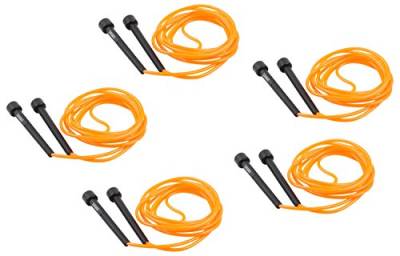 trenas Set - Fünf schnelle Speed Ropes - Orange - 3 Meter von trenas