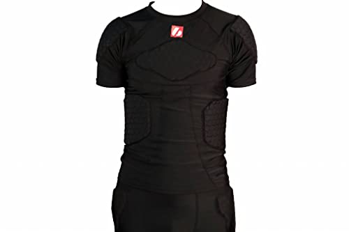 BARNETT FS-09 T-Shirt mit kurzen Ärmeln, 4-teilig, integriert, American Football von BARNETT
