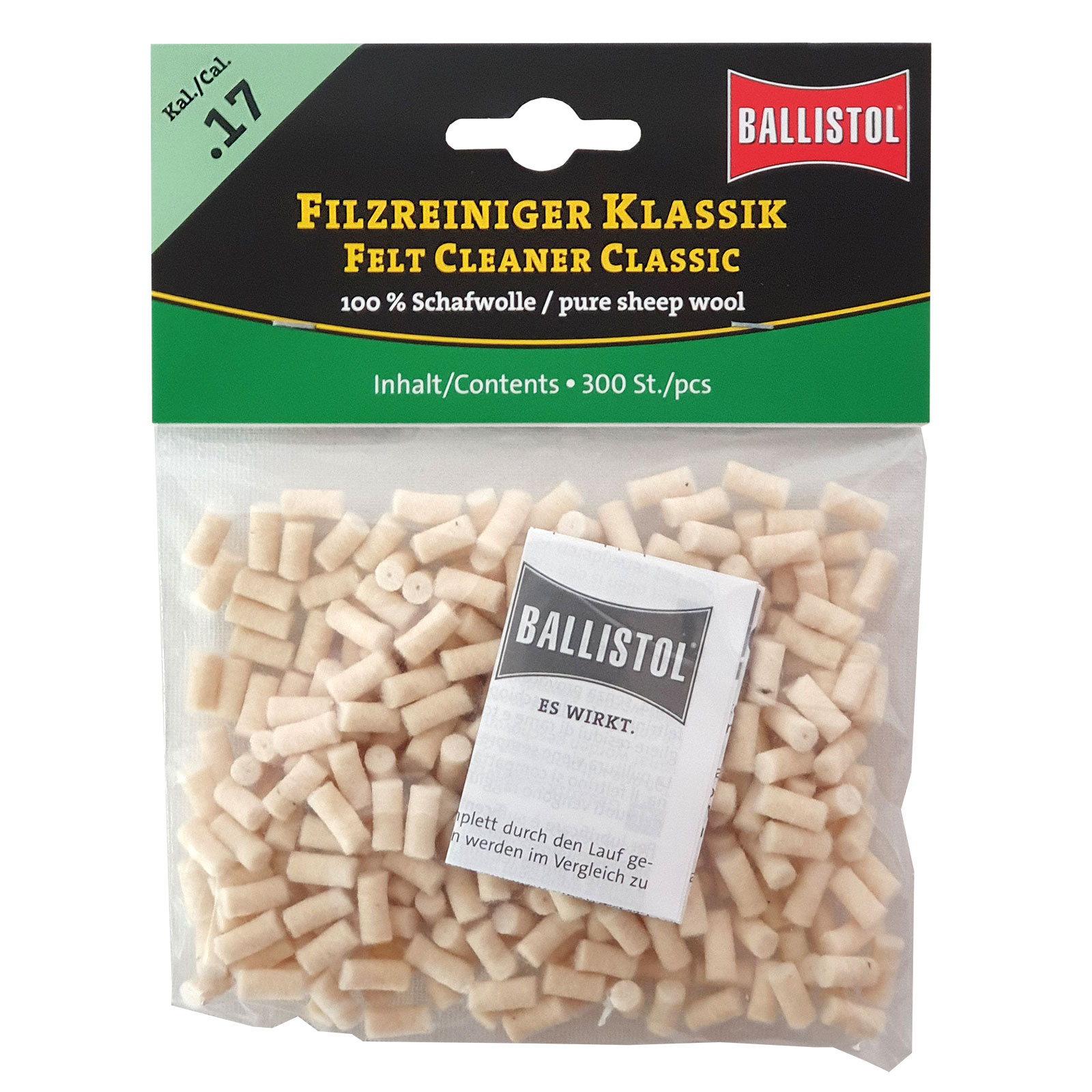 BALLISTOL Filzreiniger Klassik / 300 Stk. von Ballistol