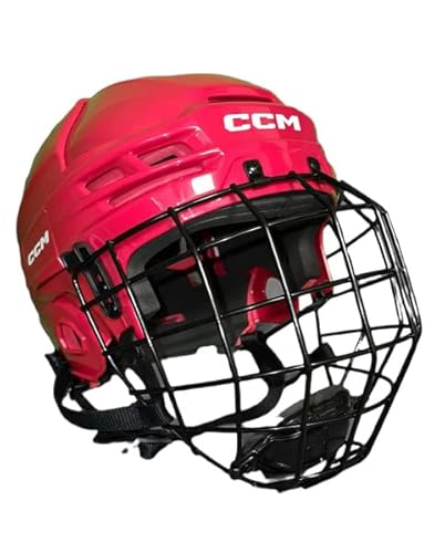 CCM Tacks 70 Helm Combo Senior, Größe:L, Farbe:Rot von CCM