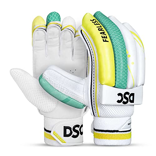 DSC Condor Atmos Cricket Batting Gloves | Multicolor | Size: Mens | for Left-Hand Batsman von DSC