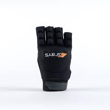 GRAYS Anatomischer Hockey-Handschuh für Rechtshänder, Schwarz, Größe S von GRAYS