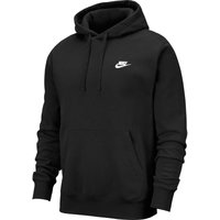 NIKE Sportswear Club Fleece Hoodie black/black/white XL von Nike