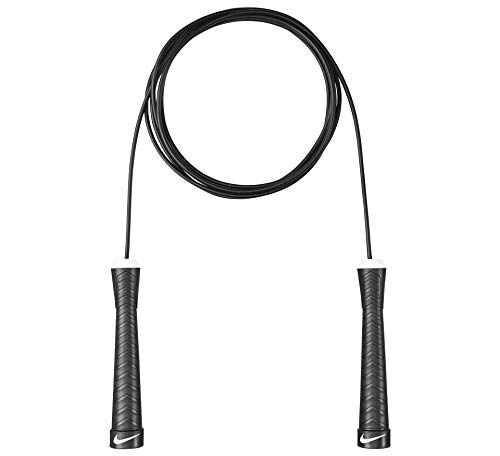 Nike 9339/56 Fundamental Speed Rope Springseil, Black/Volt, One Size von Nike