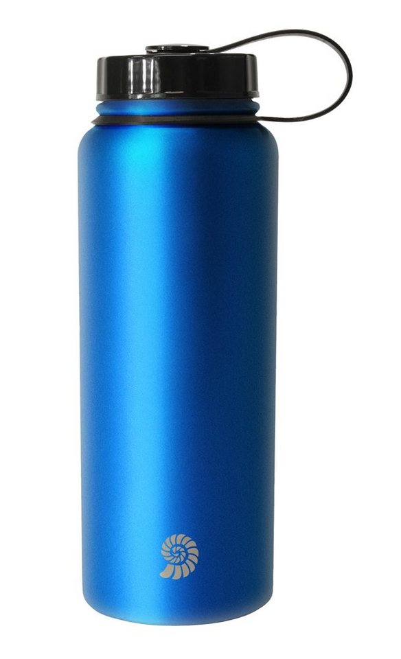 Origin Outdoors Trinkflasche, Origin Outdoors Trinkflasche 'WH-Edelstahl' - 1 L blau metallic von Origin Outdoors