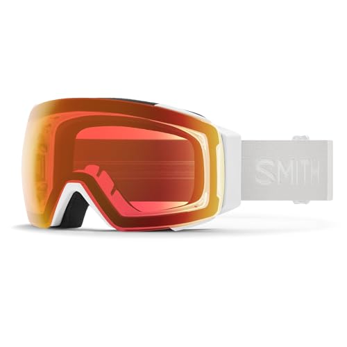 SMITH OPTICS I/O MAG Ski- Snowboardbrille WHITE VAPOR - CHROMAPOP SUN RED MIRROR NEU von Smith