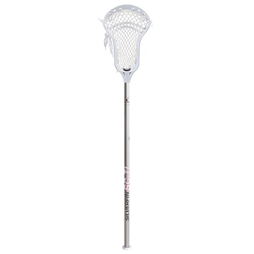 Silverfin Lacrosse-Stick für Herren, kompletter Lacrosse-Stick mit Netztasche, Jugend-Lacrosse-Stick: glatt, leicht und langlebig mit stabiler Konstruktion, Lacrosse-Sticks für Kinder, Lacrosse-Stick von Silverfin Lacrosse