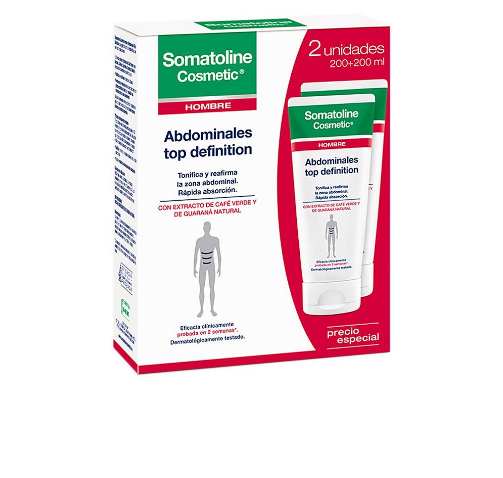 Somatoline Körperpflegemittel HOMBRE ABDOMINALES TOP DEFINITION CRIOACTIVO LOTE 2pz von Somatoline