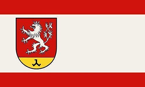 U24 Fahne Flagge Waldfeucht Bootsflagge Premiumqualität 20 x 30 cm von U24