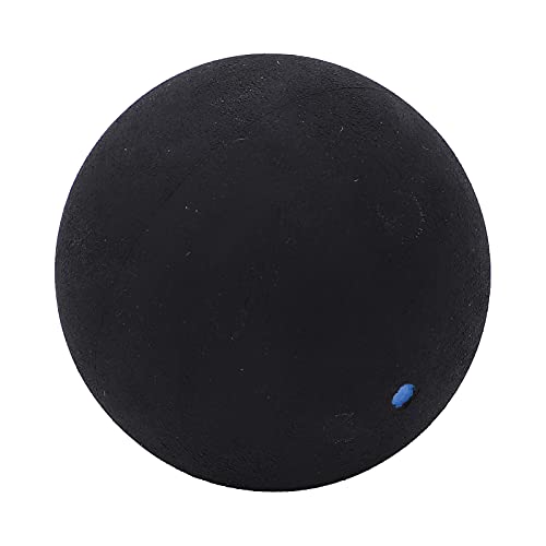 XHIKOWAT 37 Mm Squashball, Gummischlägerbälle, Trainings-Squash aus Gummimaterial mit Einem Gewicht von 25 G, für Training und Wettkampf (einzelner Blauer Punkt) von XHIKOWAT