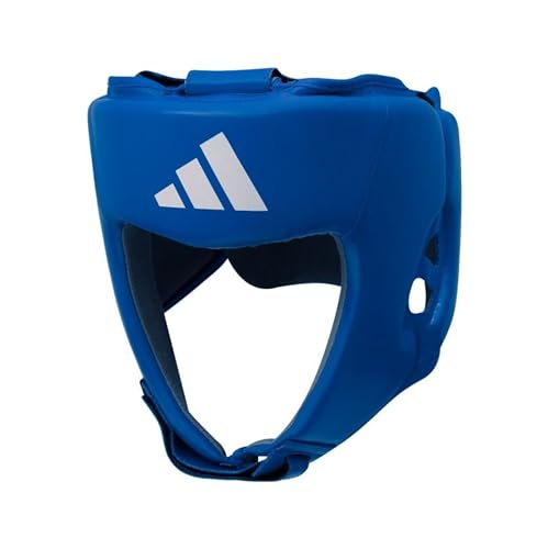 adidas AIBA Boxing Kopfschutz, Blau, M von adidas