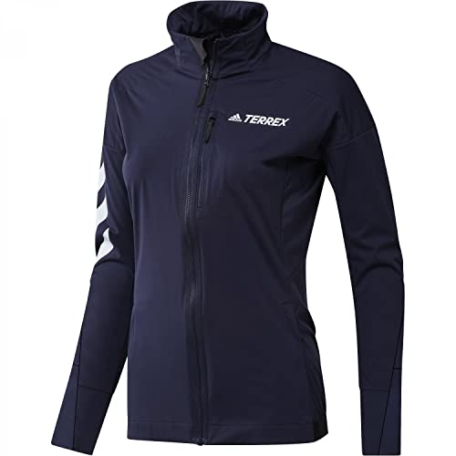 Adidas Womens Jacket Terrex Xperior Cross-Country Ski Soft Shell Jacket, Legend Ink, GV1360, M von adidas