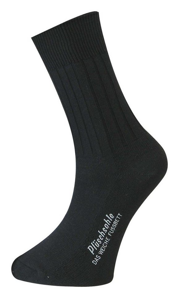 fortis Socken Freizeitsocke Sport Größe 45 - 47 schwarz von fortis