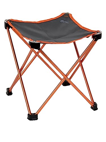 0 Bertoni Pratik 350 Campinghocker Fashion, Ultraleicht mit minimalem Platzbedarf, orange/grau, Einheitsgröße von 0