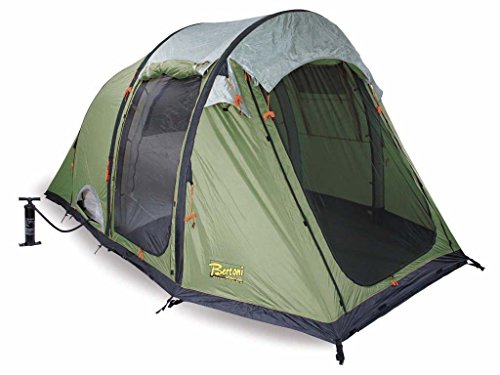 0 Bertoni Smart 3 Air Campingzelt aufblasbar, Waldgrün, Einheitsgröße von 0