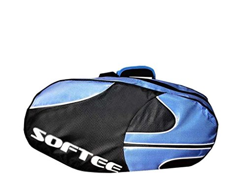 Softee - PREMIUM - 14013 - Schlägertasche - Unisex - Größe: Einheitsgröße - Blau / Schwarz / Weiß von Softee Equipment