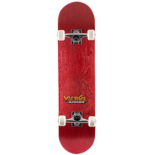 Voltage Graffiti Logo Red Complete Skateboard - 7.5 inch von 0